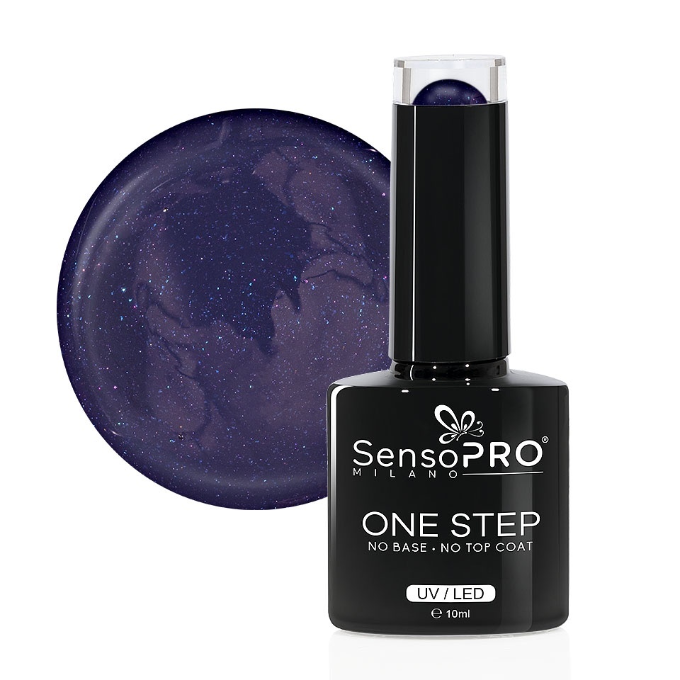 Oja Semipermanenta SensoPRO One Step 10ml, Eternity Purple