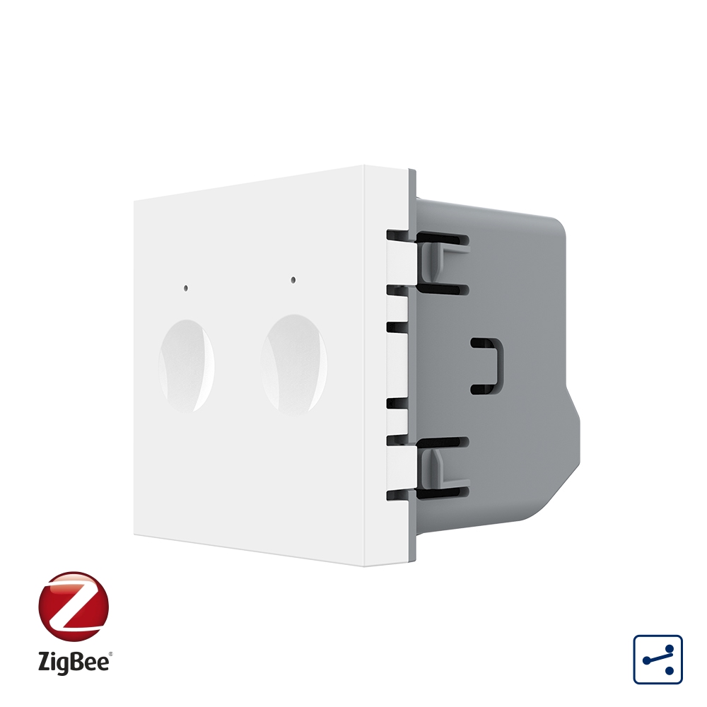 Modul Touch Zigbee Dublu Livolo, Control Inteligent
