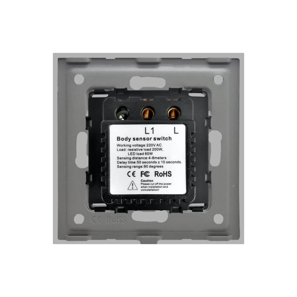 Senzor Miscare PIR LUXION cu Rama Sticla - imagine 16