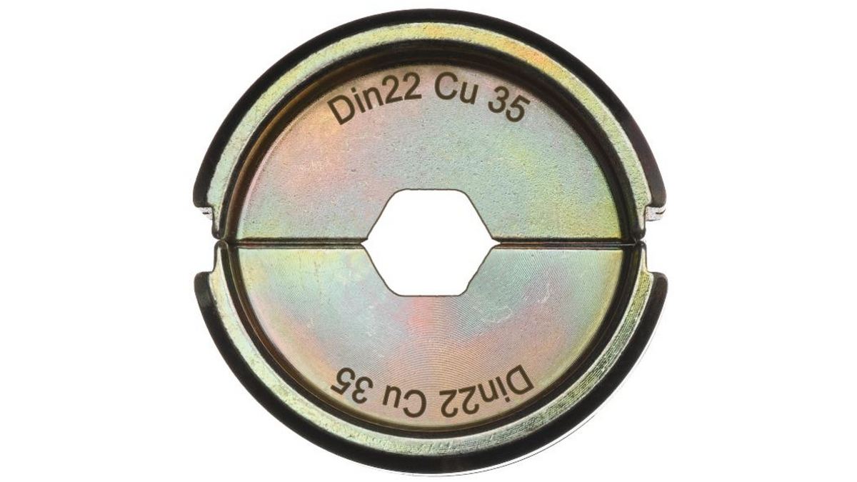 Bac sertizare hex Milwaukee DIN22 CU35, 35mm²