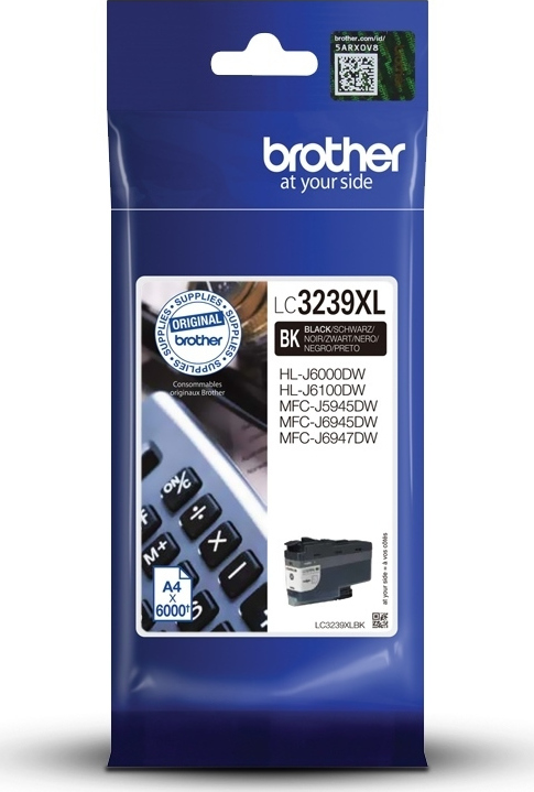 Cartus Cerneala Brother LC3239XLBK Black Original 6000 pagini - imagine 2
