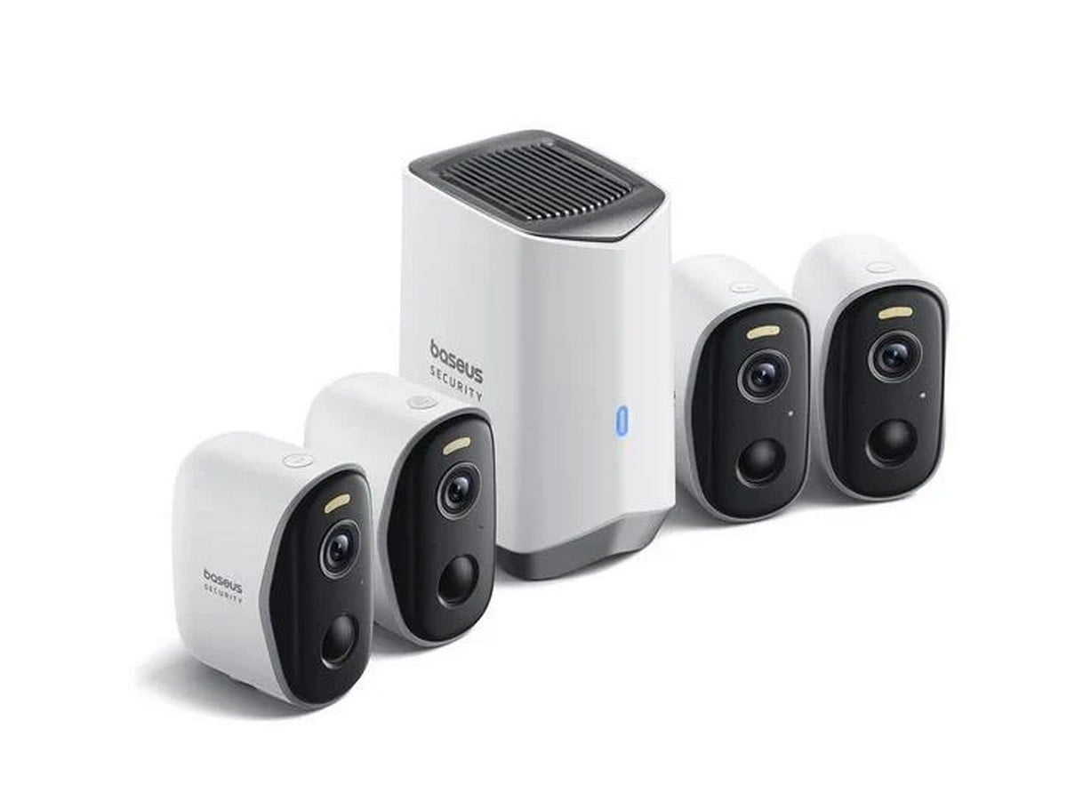 Baseus 4 Camere 2K Wireless cu Baterie