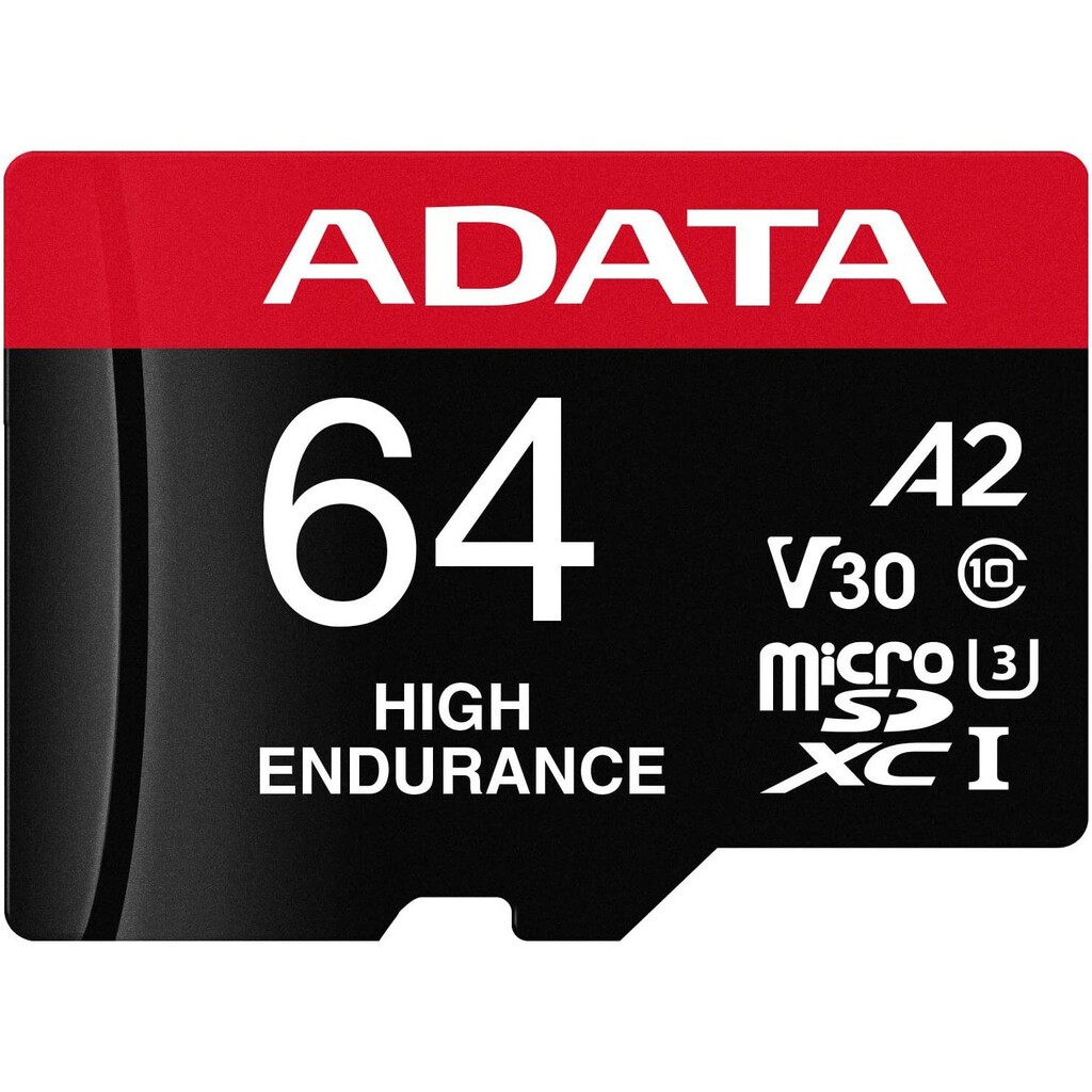 Card MicroSD ADATA 64GB Class 10 cu Adaptor SD - UHS-I U3
