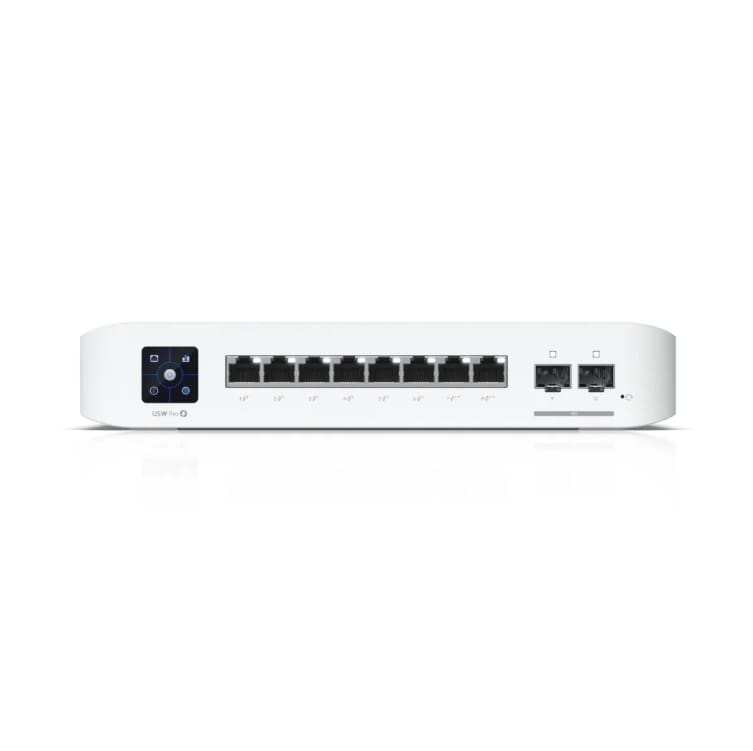 Ubiquiti USW-PRO-8-POE Switch Layer 3, 8 Porturi, 120W PoE - imagine 3