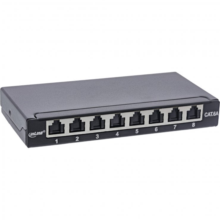 Patch Panel FTP 8 Porturi Cat.6A InLine
