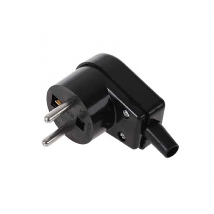 Stecher Tata Unghi 90° Negru OEM