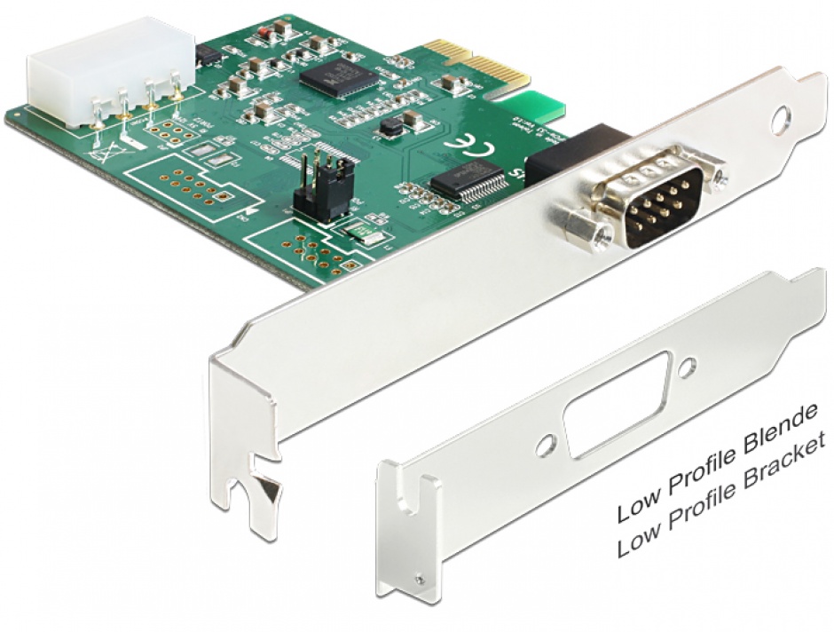 Placă PCIe la RS-232 Delock High Speed