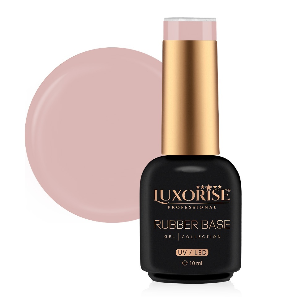 Rubber Base LUXORISE Hazelnut Latte 10ml - imagine 2