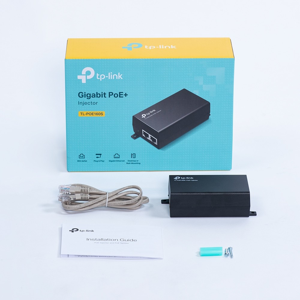 Injector PoE+ Gigabit 30W TP-Link TL-PoE160S - imagine 7
