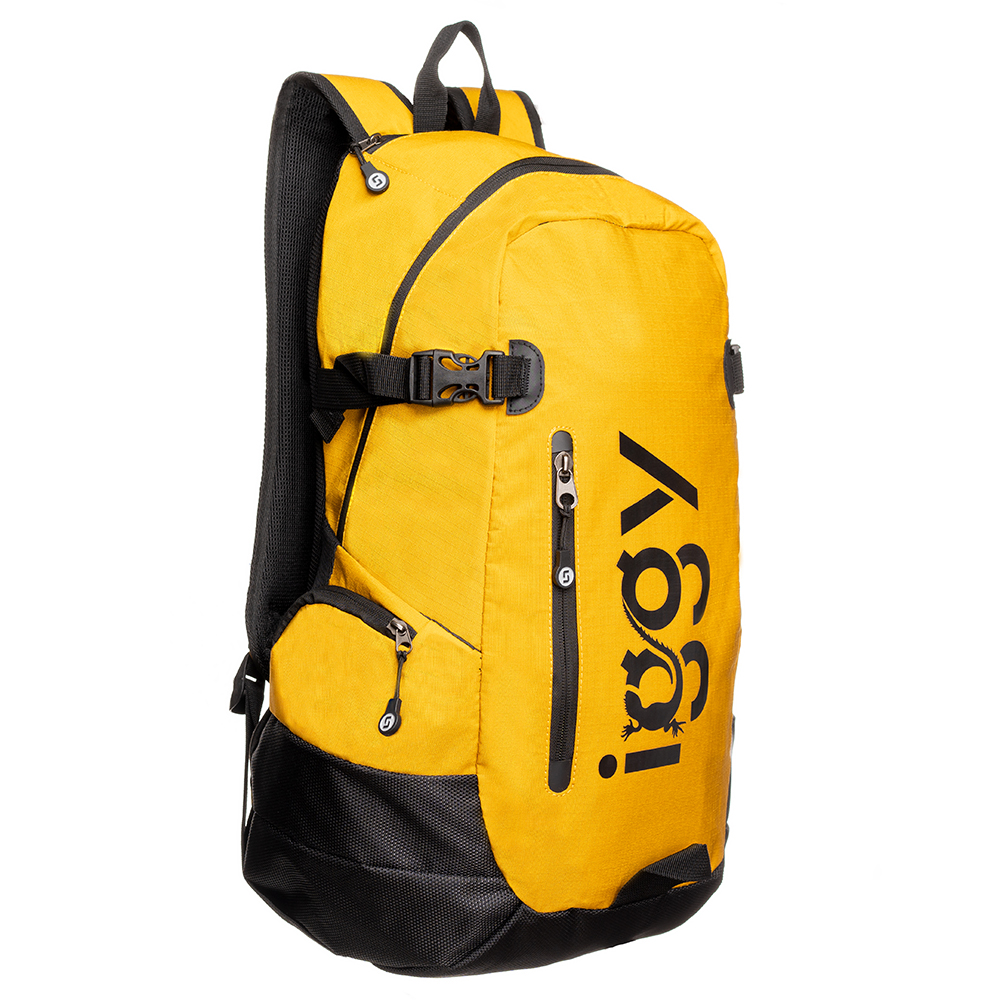 Rucsac Iggy Adventure Galben - Capacitate Generoasă și Rezistent