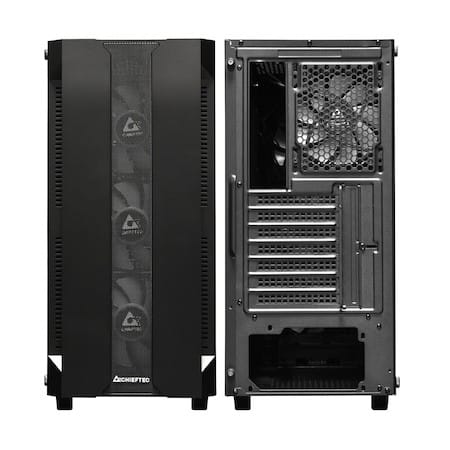 Carcasă Gaming Chieftec Hunter GS-01B-OP Mid Tower ATX RGB - imagine 13