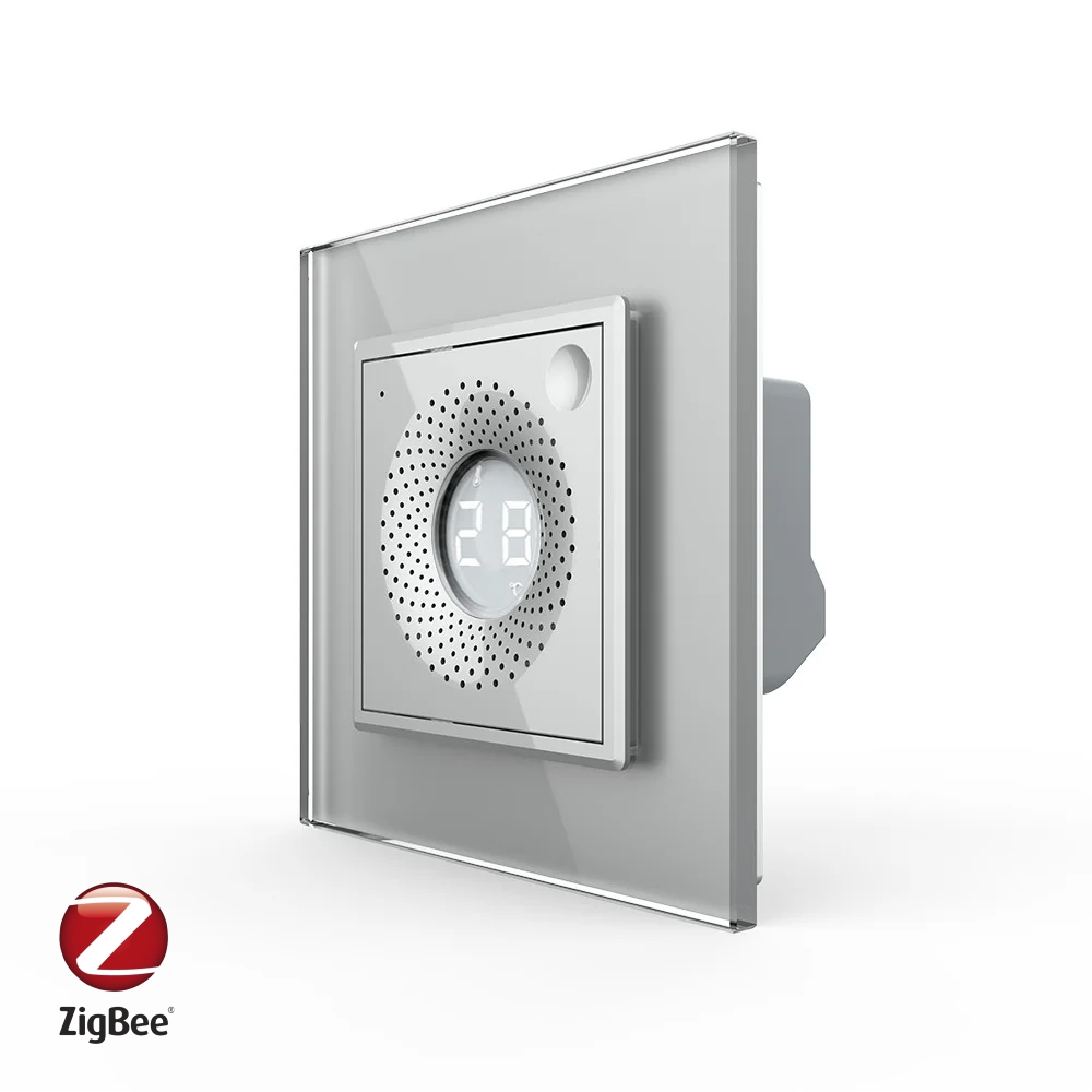 Senzor Zigbee Temp/Umiditate Livolo Sticlă - imagine 13