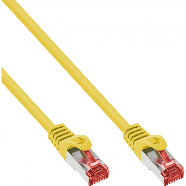 Cablu RJ45 Cat.6 S/FTP 15m Galben InLine