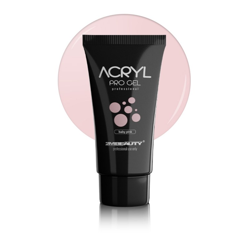 Acryl Pro Gel 2M Baby Pink Nailshop
