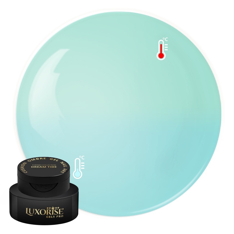 Gel UV Nail Art Babyboomer LUXORISE Cushion Ombre Thermo - Dream Tide, 2ml