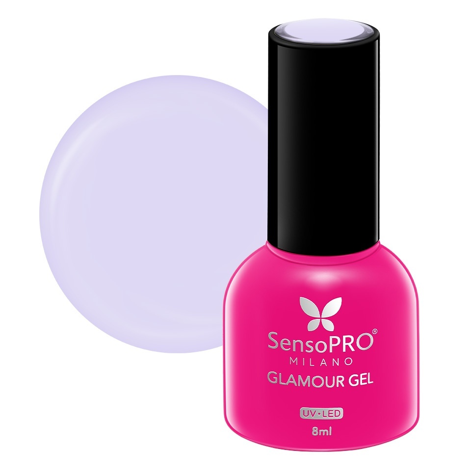 Oja Semipermanenta Glamour SensoPRO 8ml Candy Crystals - imagine 2