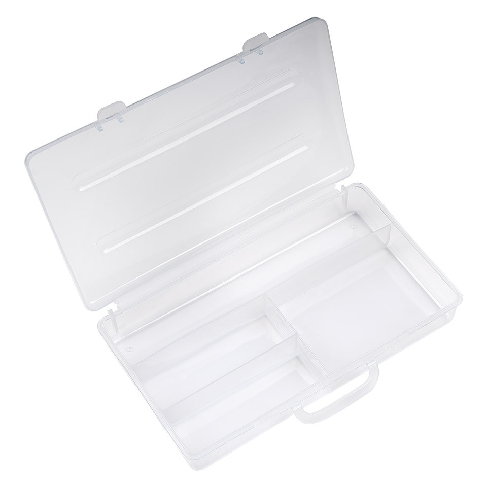 Cutie Manichiura SensoPRO 4 Sloturi, Transparenta