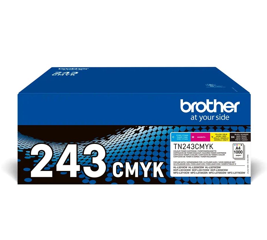 Combo Original Brother TN243CMYK - 4 Cartușe Laser Color