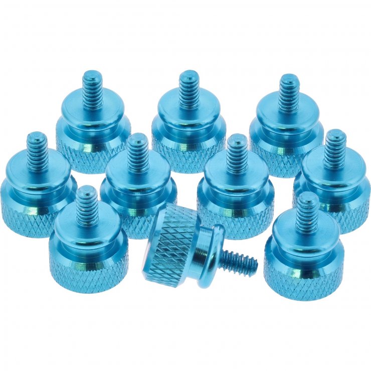Set 10 Suruburi PC Blue InLine IL77770B