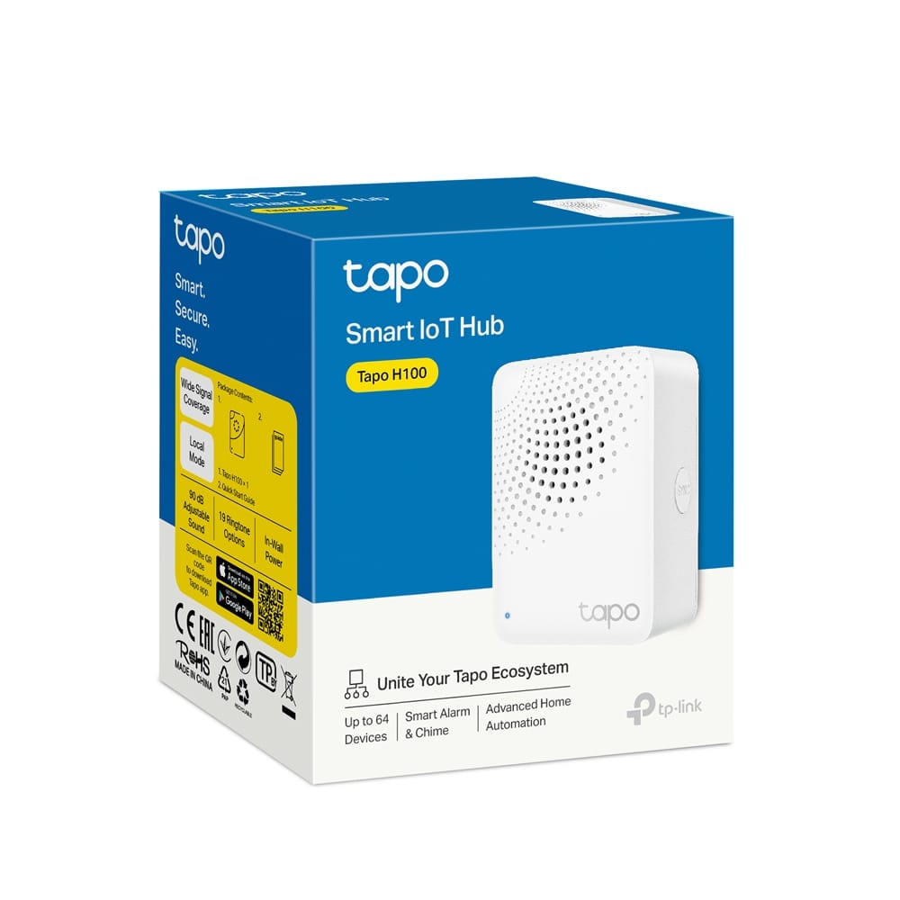 Hub TP-Link Tapo H100 Smart cu difuzor - imagine 10