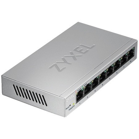 Switch Zyxel GS1200-8 Gigabit 8 Porturi - Web Managed - imagine 3