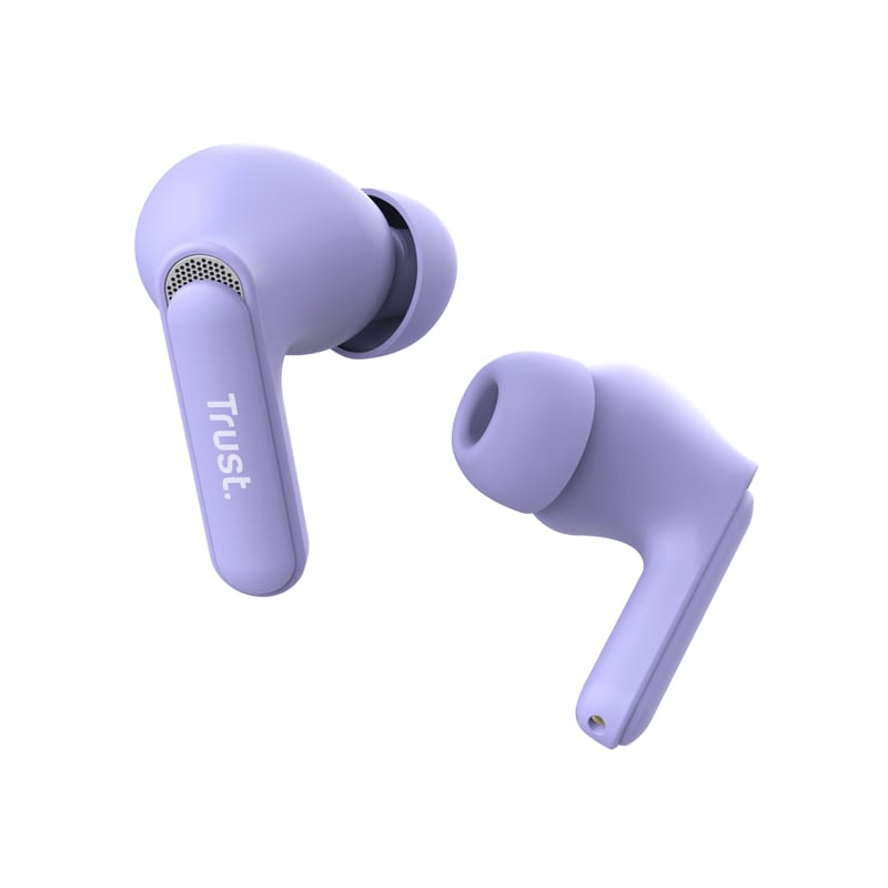 Căști Trust Yavi Bluetooth Mov - Earbuds Wireless Compacte - imagine 5