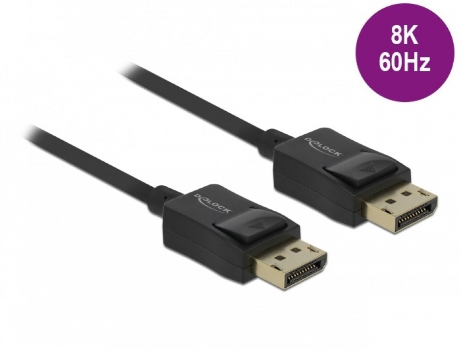 Cablu DisplayPort 8K 2m Delock 85301