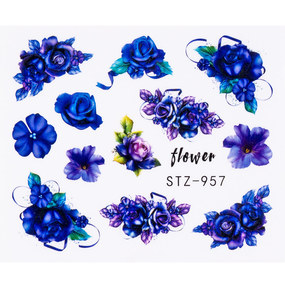 Tatuaj Unghii LUXORISE Flower Glow | Manichiură Rapidă