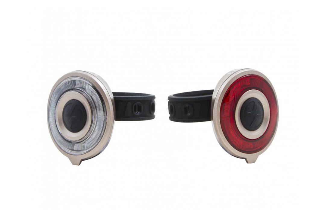 Set Lumini Bicicleta LED Alb+Rosu | Vizibilitate Superioara