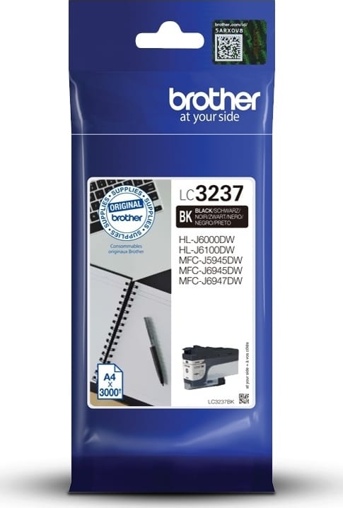 Cartuș Brother LC3237BK Negru Original 3000 pagini - imagine 7