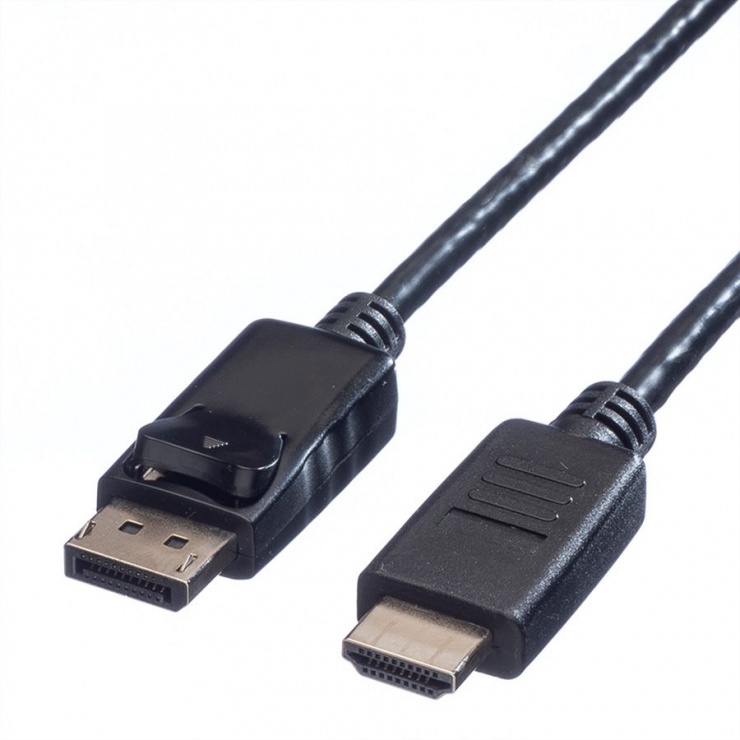Cablu DisplayPort la HDMI 1m, Value, Full HD