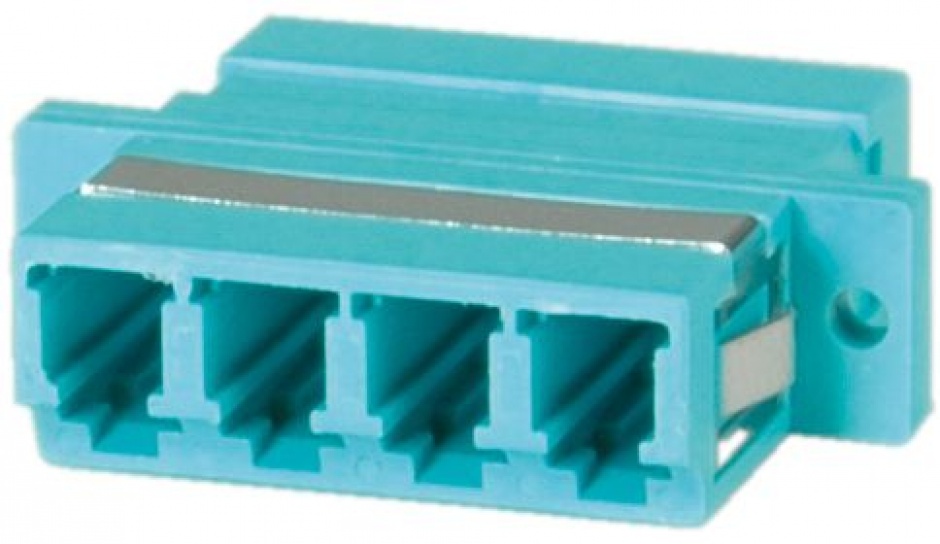 Adaptor Fibra LC-LC OM3 Cvadruplu Value
