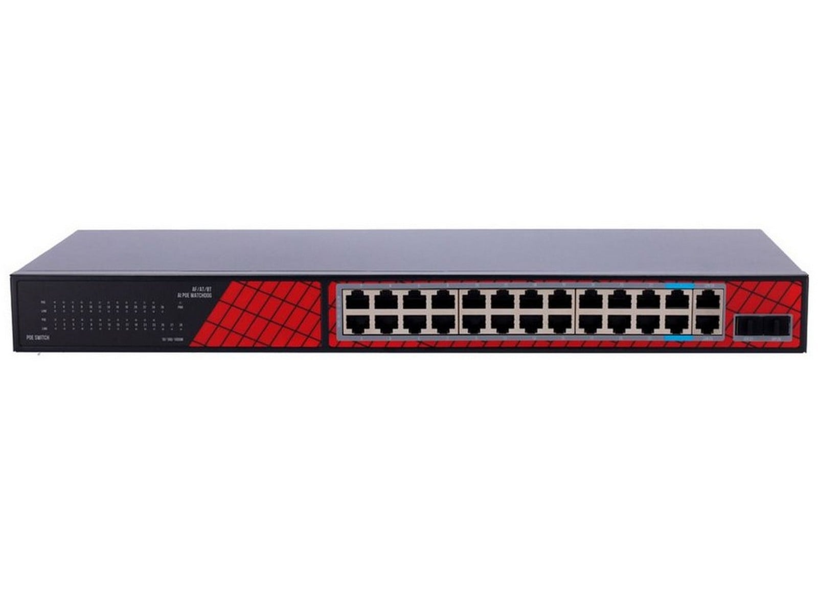 Switch PoE Safer 28 porturi, 300W, AI Watchdog