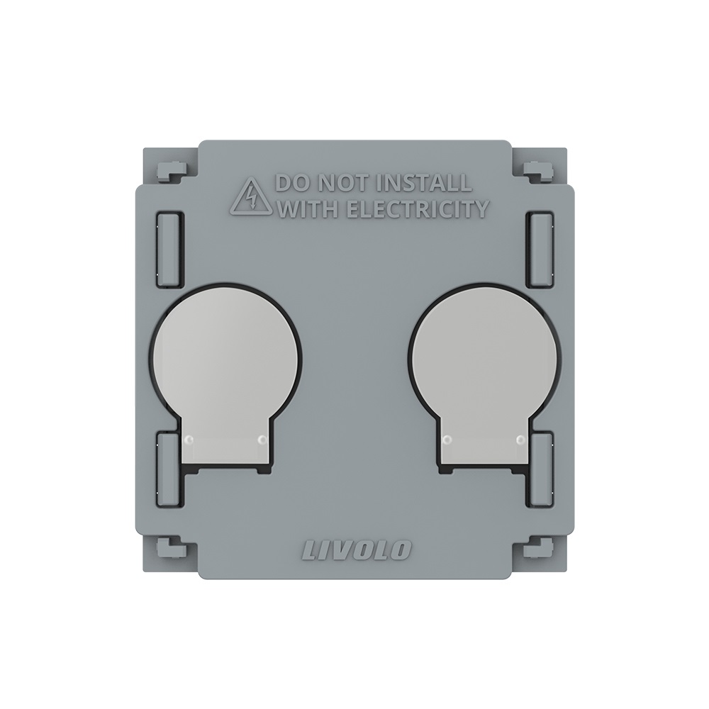 Modul întrerupător dublu wireless Livolo cu touch - imagine 2