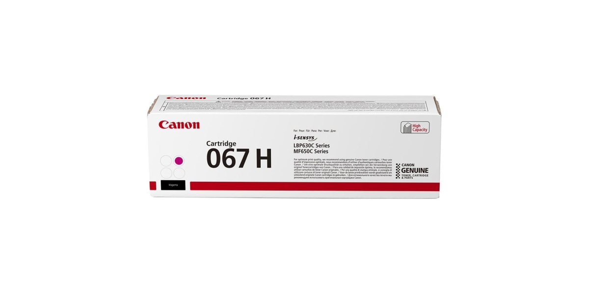 Toner Original Canon Magenta CRG-067HM, 2.150 pagini