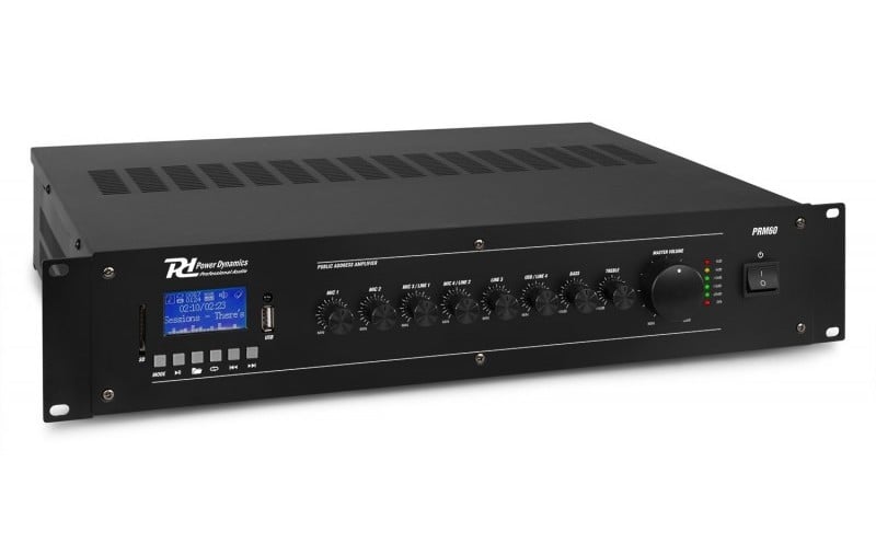 Power Dynamics PRM60 - Amplificator 6 Canale Profesional
