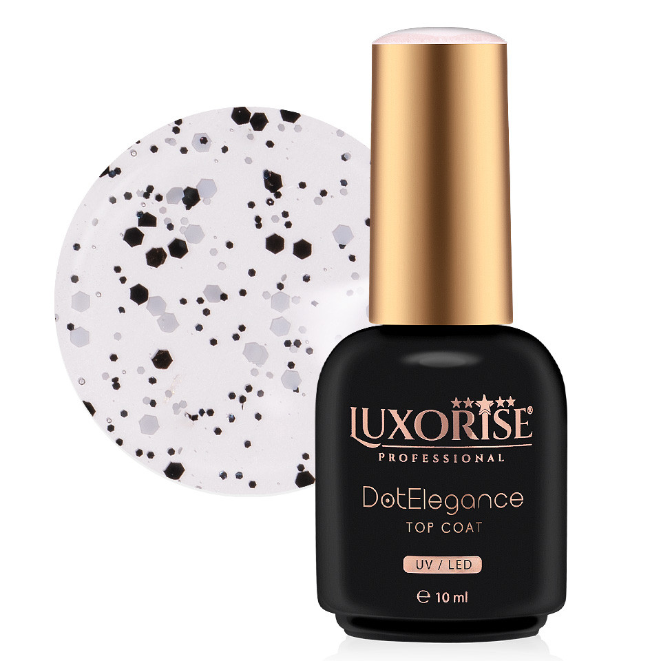Top Coat LUXORISE Dot Elegance 10ml Finish Lucios