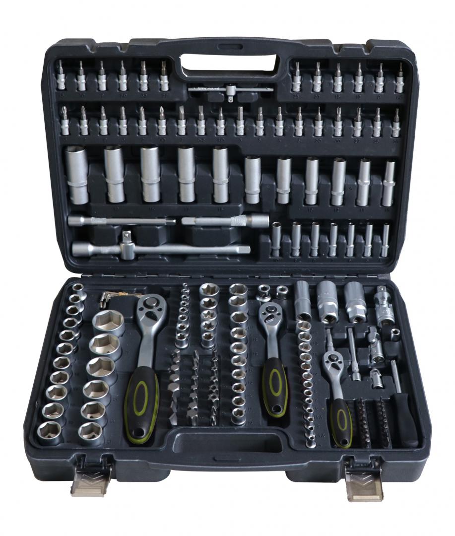 Trusă Scule Heinner 172 Piese CR-V 1/4" 3/8" 1/2" - Set Profesional