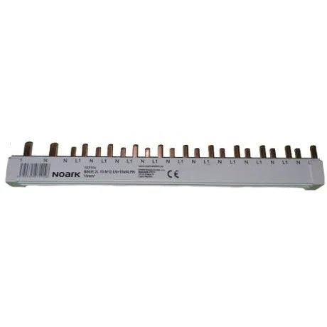 Baretă de conexiuni Noark 3P+n 12 module 63A tip furcă