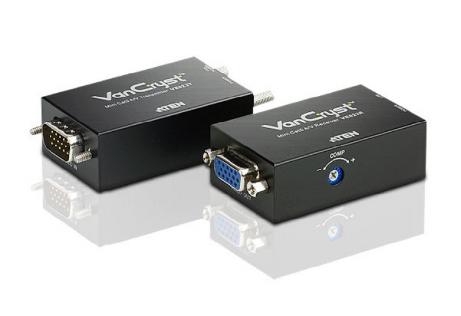 ATEN VE022 Extender VGA Audio Cat 5 pana la 150m