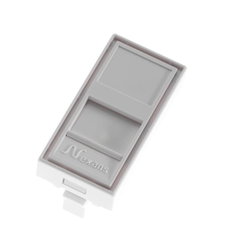Modul Keystone Nexans Essential 22.5x45 Alb - Priză Rețea - imagine 2