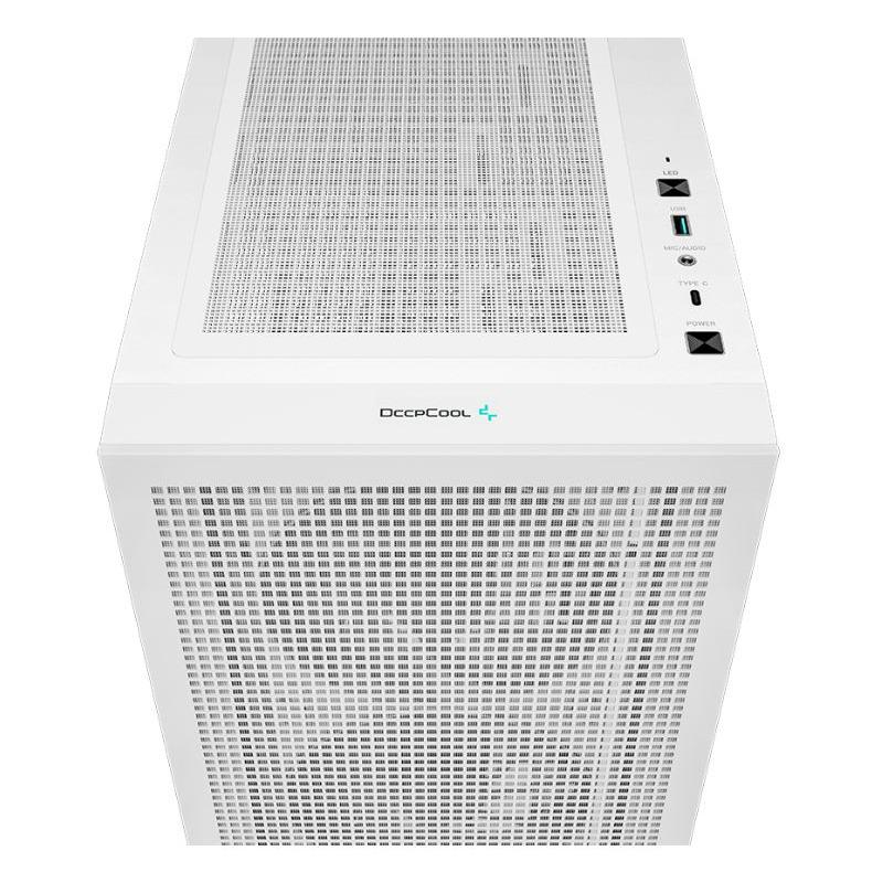 Carcasa DEEPCOOL CH560 ARGB Alb - Mid Tower Gaming RGB - imagine 8
