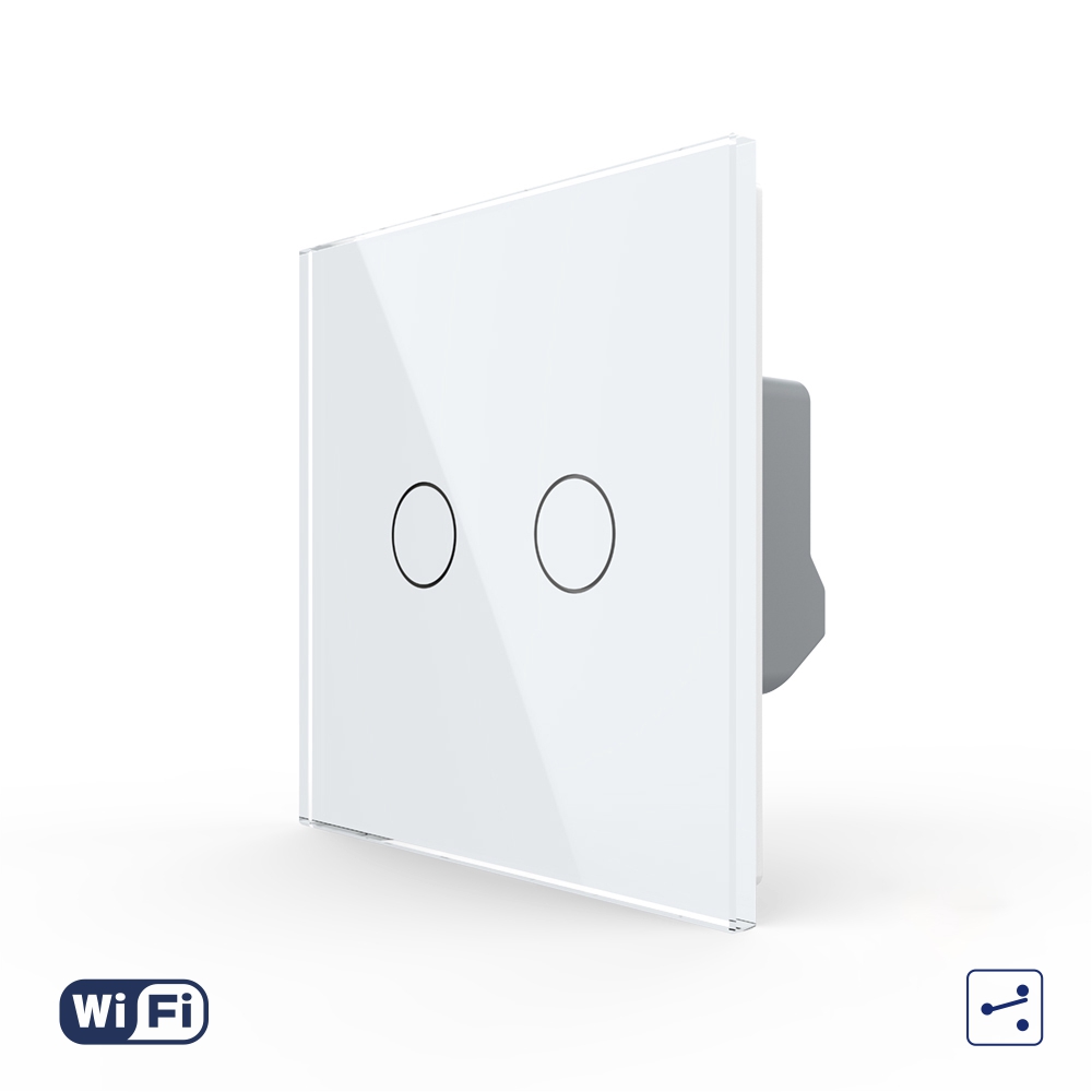 Întrerupător Dublu Wi-Fi Touch LIVOLO