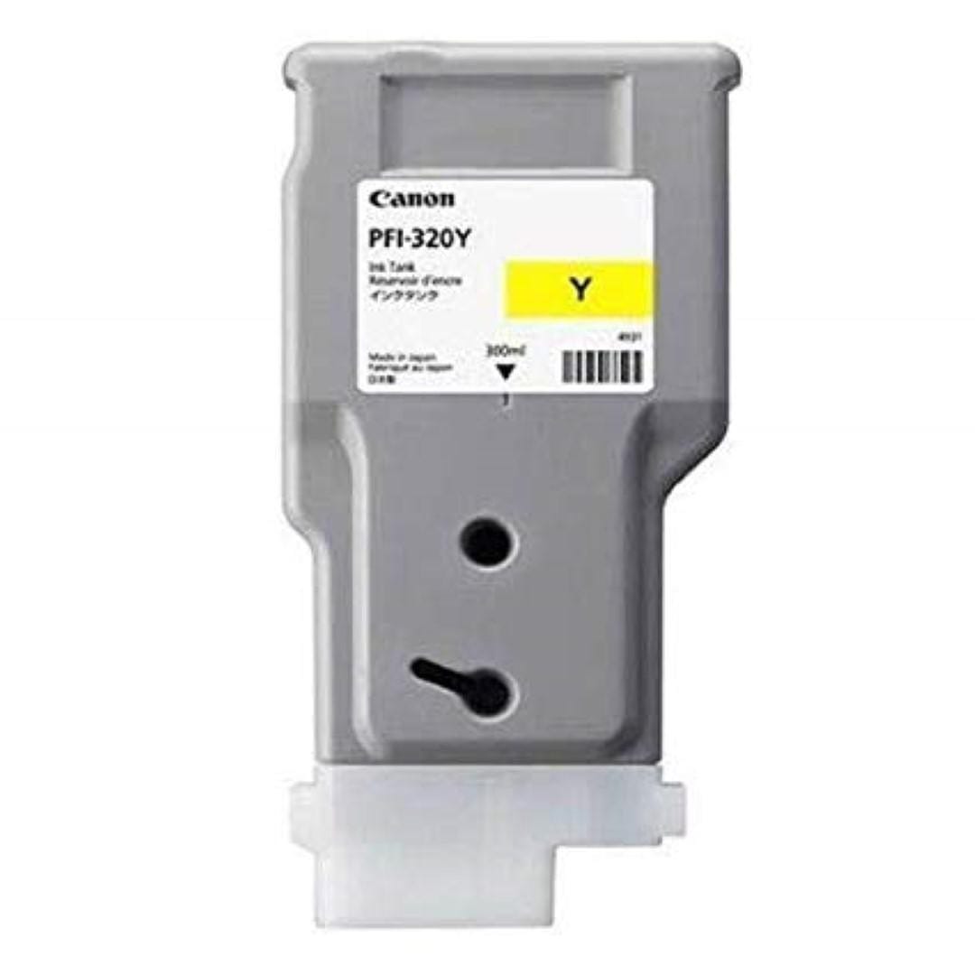 Cartuș Cerneală Canon PFI-320Y Yellow 300ml Original - imagine 2