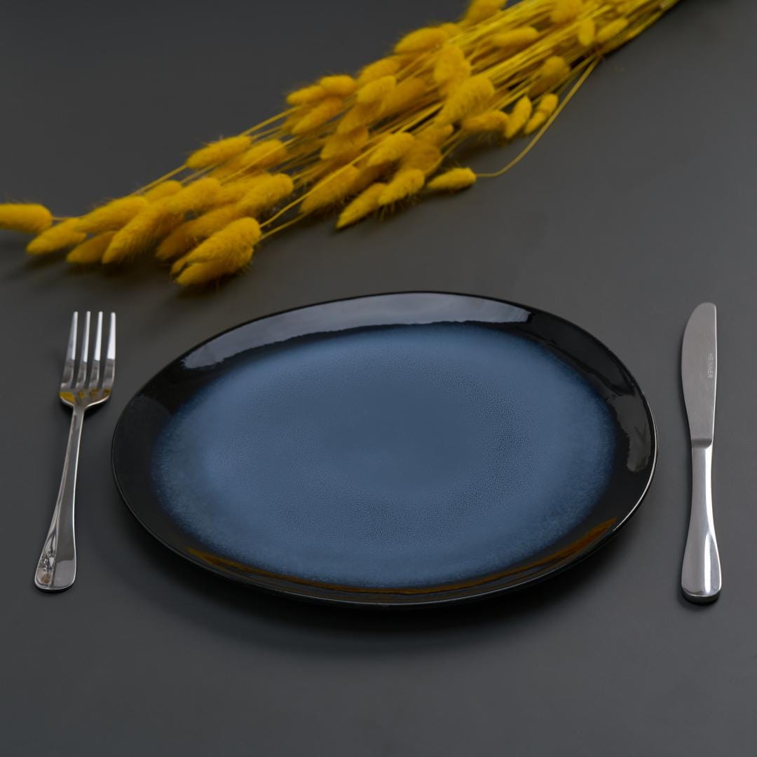 Farfurie Ovala Ceramica 28 cm Serenity - Heinner Art of Dining - imagine 8