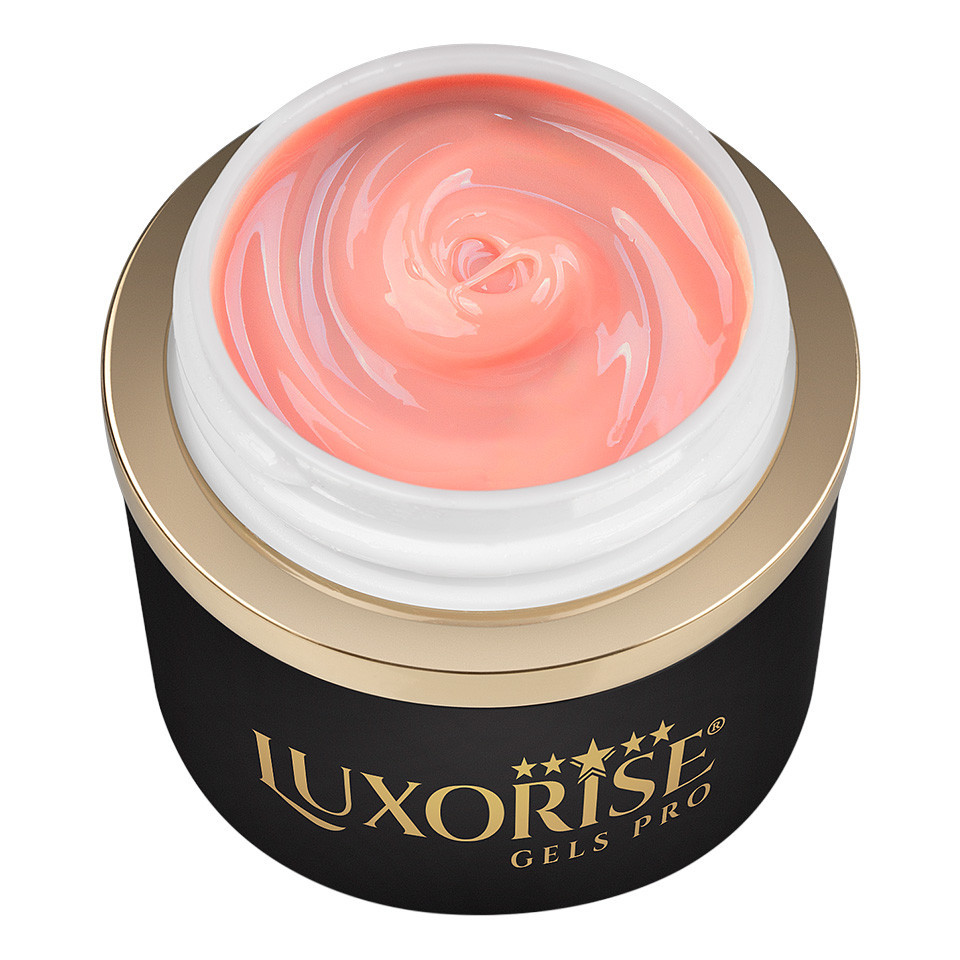 Gel UV Constructie JellyFlex LUXORISE Coral, 15ml