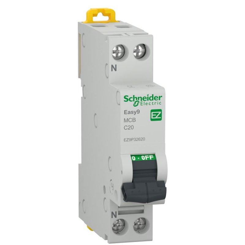 Siguranta Schneider 1P+N 20A Easy9