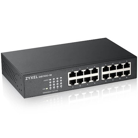 Switch ZYXEL GS1100-16 Gigabit 16 Porturi - Rețea Profesională - imagine 2
