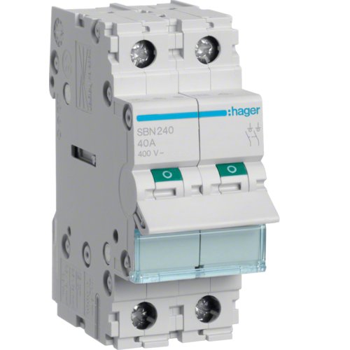 Separator SBN240 Hager 40A 2P Siguranță