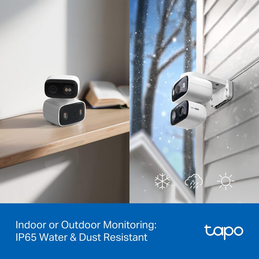 Cameră TP-Link Tapo C246D Dual Lens 2K Interior/Exterior - imagine 17